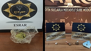 UYUŞTURUCU MADDELER ELE GEÇİRİLDİ!