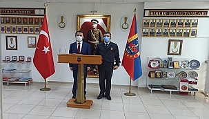 VALİ AKTAŞ'TAN İL JANDARMA KOMUTANLIĞI'NA ZİYARET