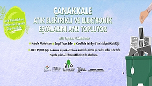 ATIK ELEKTRİKLİ VE ELEKTRONİK EŞYALARI AYRI TOPLANMAYA DEVAM EDİYOR