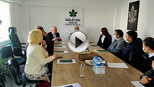 BAŞKAN GÖKHAN'DAN GELECEK PARTİSİNE ZİYARET