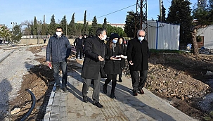 BAŞKAN GÖKHAN YATIRIMLARI YERİNDE İNCELEDİ