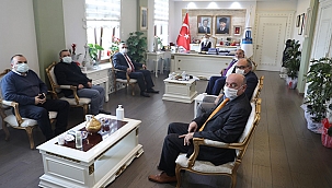 GÖKÇEADA KENT KONSEYİ'NDEN VALİ AKTAŞ'A ZİYARET