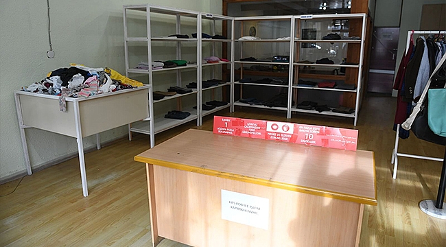 SOSYAL MARKET HİZMET VERMEYE DEVAM EDİYOR