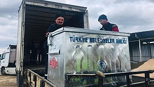 TERZİALAN'A HİBE ÇÖP KONTEYNIRI !