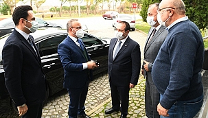 TURAN, İŞ DÜNYASI TEMSİLCİLERİYLE BULUŞTU