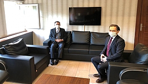 VALİ AKTAŞ'IN, KAMU KURUM ZİYARETLERİ DEVAM EDİYOR