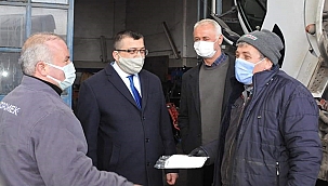 BAŞKAN ÖZ'DEN SANAYİ ESNAFINA YOL MÜJDESİ