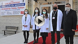 ÇAN BELEDİYESİ HALK SAĞLIĞI MERKEZİ YENİ YERİNDE HİZMETİNİZDE