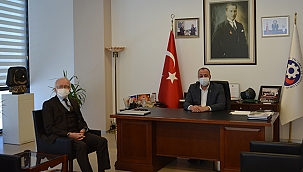 ÇANAKKALE İL AFET VE ACİL DURUM MÜDÜRÜNDEN ÇTSO'YA ZİYARET