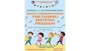 ÇOMÜ DEVLET KONSERVATUARI YARI ZAMANLI SERTİFİKA PROGRAMI