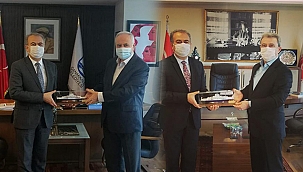 GENEL MÜDÜR SEVİNÇ BAŞKANLARLA GÖRÜŞTÜ