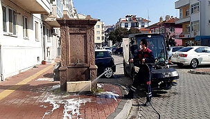 TATLI SU ÇEŞMELERİNİN TEMİZLİKLERİ YAPILDI