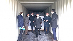 VALİ AKTAŞ, AFAD DEPOLARINDA İNCELEMELERDE BULUNDU