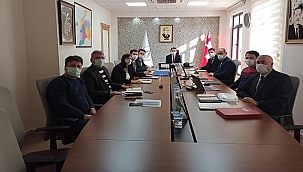 VALİ AKTAŞ, İL ÖZEL İDARESİNİ ZİYARET EDEREK BRİFİNG ALDI