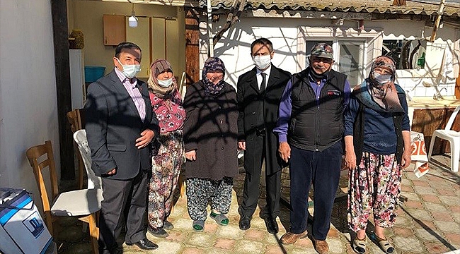 VALİ AKTAŞ, KAHRAMAN GAZİMİZİ ZİYARET ETTİ