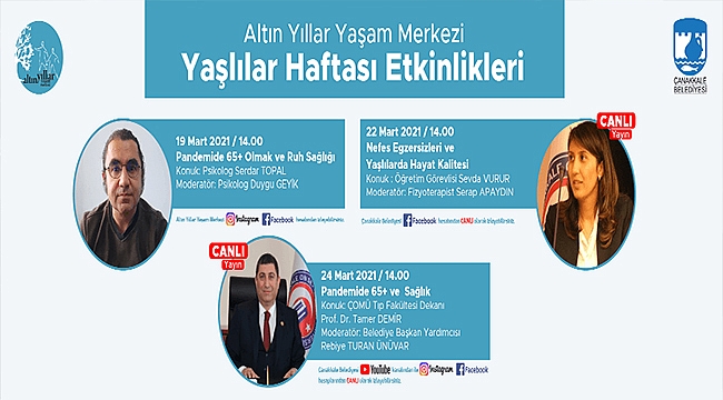ALTIN YILLAR YAŞAM MERKEZİ YAŞLILAR HAFTASI ETKİNLİKLERİ