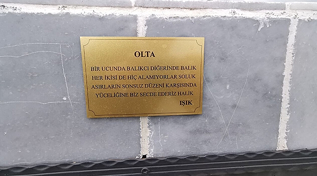 AVUKAT İŞGÜDEN'İN "OLTA" ŞİİRİ KENTLİLER İLE BULUŞTURULDU