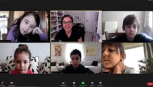 "ÇOCUKLAR İÇİN ÇEVRİMİÇİ FELSEFE ATÖLYESİ" TAMAMLANDI