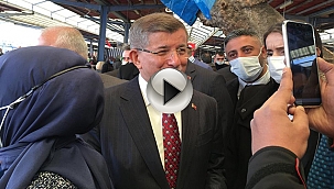 DAVUTOĞLU CUMA PAZARINDA ESNAFIN NABZINI TUTTU