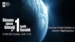 "DÜNYANIN AYDINLIK GELECEĞİ İÇİN 1 SAATLİK KARANLIK" DİYORUZ