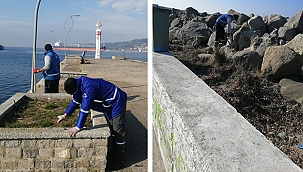 İSKELELERİMİZ VE ÇEVRESİ ÇÖPLERDEN ARINDI