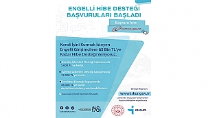 İŞKUR YETKİLİLERİ, HİBE DESTEKLERİ KAPSAMINDA SAKATLAR DERNEĞİNİ ZİYARET ETTİ