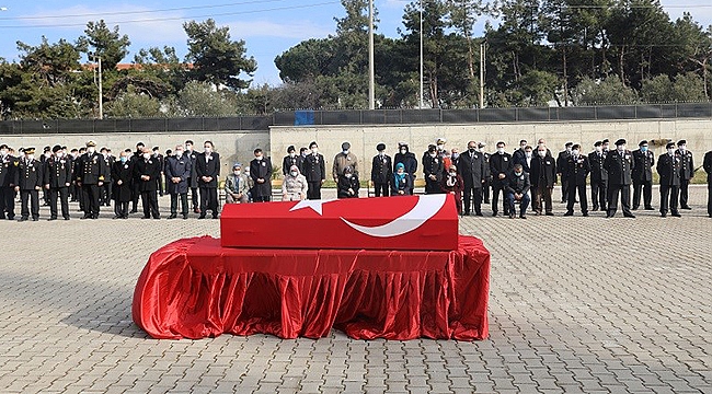 JANDARMA TEĞMEN MUSA BULUT'UN NAAŞI UĞURLANDI