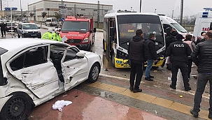 ORMAN BÖLGE MÜDÜRÜ DEMİRCİ KAZA GEÇİRDİ!