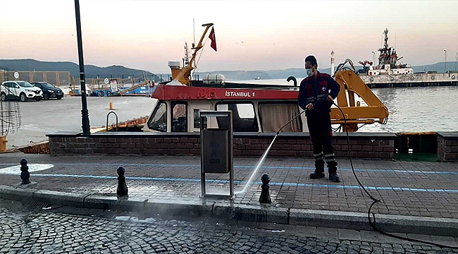 TEMİZLİK VE DEZENFEKSİYON ÇALIŞMALARI HIZ KESMİYOR