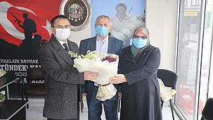 VALİ AKTAŞ, ŞEHİT AİLELERİ DERNEK BAŞKANLARININ 8 MART DÜNYA KADINLAR GÜNÜNÜ KUTLADI