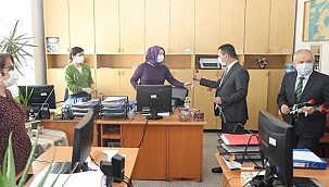 VALİ AKTAŞ, VALİLİK PERSONELİNİN DÜNYA KADINLAR GÜNÜNÜ KUTLADI