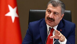 BAKAN KOCA EN ÇOK VAKA ARTAN VE AZALAN İLLERİ AÇIKLADI..!