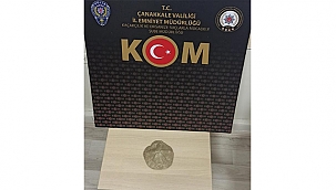 BİR İŞ YERİNDE DENİZ YILDIZI FOSİLİ ELE GEÇİRİLDİ!