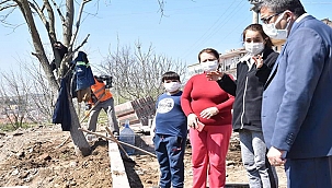 ÇAN BELEDİYESİ PARK VE YEŞİL ALAN ÇALIŞMALARINI ARALIKSIZ SÜRDÜRÜYOR