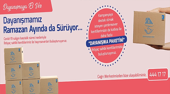 DAYANIŞMAMIZ RAMAZAN AYINDA DA SÜRÜYOR