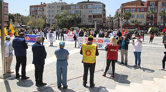 EMEKÇİLER HAYKIRDILAR