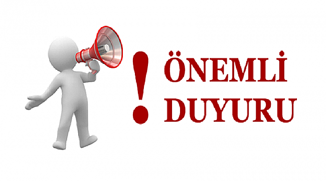 KAMUOYU BİLGİLENDİRME...!