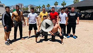 ÇAN BELEDİYESİ GÜREŞ KULÜBÜ KUMLUCA'DAN TARİH YAZARAK DÖNÜYOR