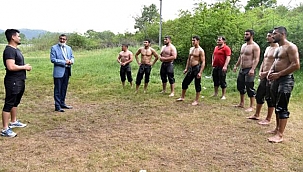 ÇAN BELEDİYESİ GÜREŞ KULÜBÜ SPORCULARI YOLA ÇIKIYOR