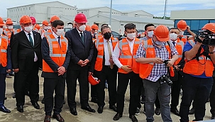 ÇTSO YÖNETİM KURULU BAŞKANI 1915 ÇANAKKALE KÖPRÜSÜ ZİYARETİNE KATILDI