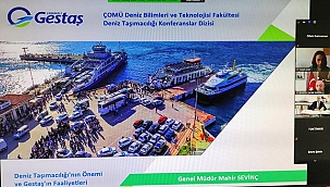 DENİZ TAŞIMACILIĞI KONFERANSLAR DİZİSİNİN İLKİ GERÇEKLEŞTİ