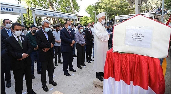 ESKİ KAYMAKAMI HASAN ONGU DUALARLA SON YOLCULUĞUNA UĞURLANDI