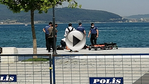 KORDONDAN DENİZE DÜŞTÜ!