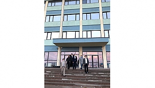 VALİ AKTAŞ, AYVACIK MEHMET AKİF ERSOY MESLEKİ TEKNİK ANADOLU LİSESİNDE İNCELEMELERDE BULUNDU