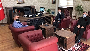 VALİ AKTAŞ, GÖNEN KAYMAKAMLIĞINI ZİYARET ETTİ