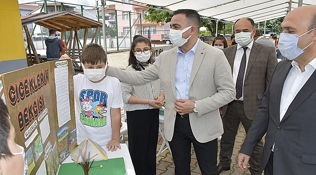 BAŞKAN ERDOĞAN ÇOCUKLARIN HEYECANINA ORTAK OLDU