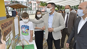 BAŞKAN ERDOĞAN ÇOCUKLARIN HEYECANINA ORTAK OLDU