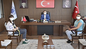 BAŞKAN ERDOĞAN, GÜLSE TETİK'İ TEBRİK ETTİ