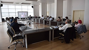 BAŞKAN GÖKHAN RİMİNİ HEYETİ İLE MÜSİLAJ SORUNUNU KONUŞTU