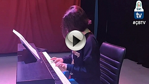 ÇAN BELEDİYESİ PİYANO KURSİYERİNDEN ONLİNE PERFORMANS